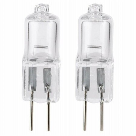 FUSION PRODUCTS 12V 11W T5 Clear Wedge Base Incandescent Bulb with 2000H, 4PK 113949